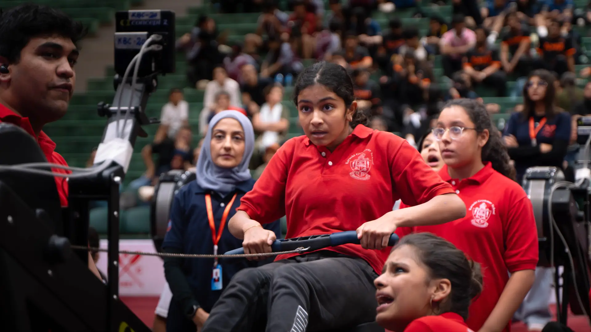 Rowers and teams competing at the KBC Annual Indoor Rowing Regatta, 2025