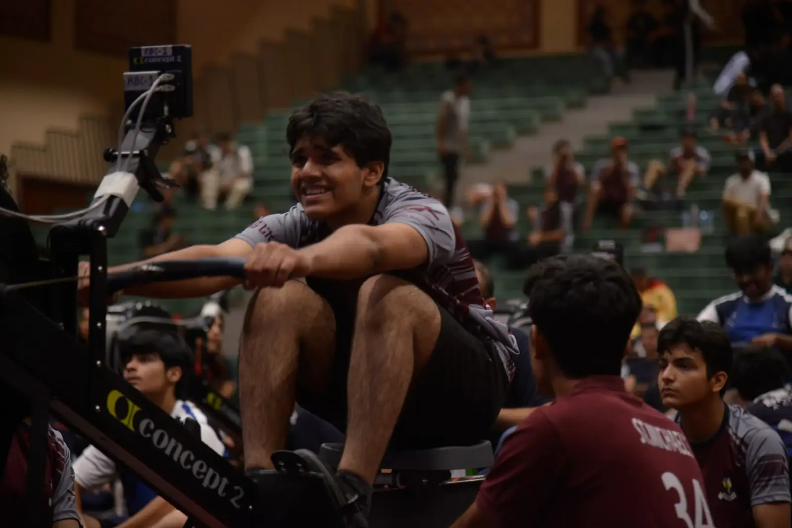 Rowers and teams competing at the KBC Annual Indoor Rowing Regatta, 2025