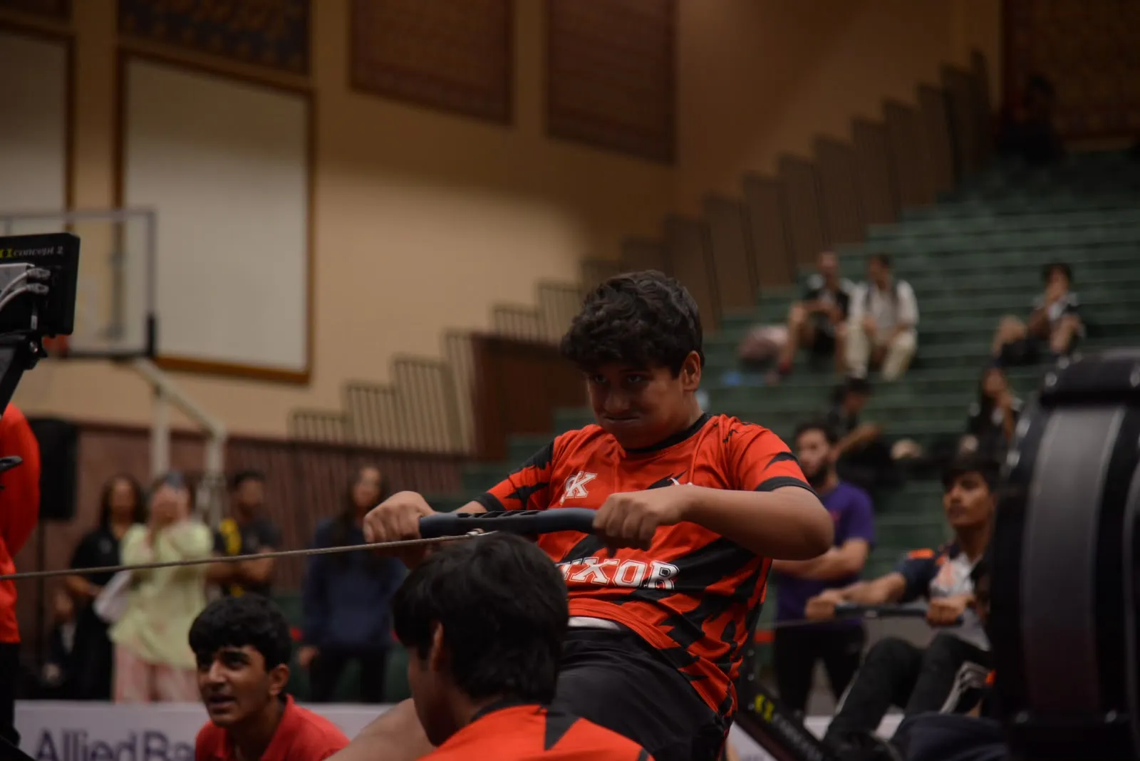 Rowers and teams competing at the KBC Annual Indoor Rowing Regatta, 2025